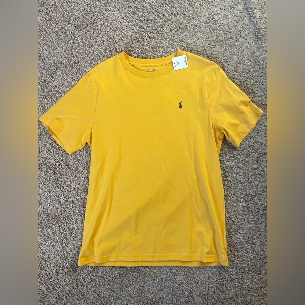 Polo by Ralph Lauren big boys 18-20 yellow Tee